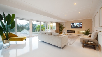 Modern Interior Living Room Mansion Location Hire London