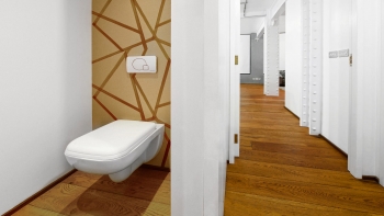 Photo Video Studio Hire - London Loft Style Apartment - Toilet - Hallway