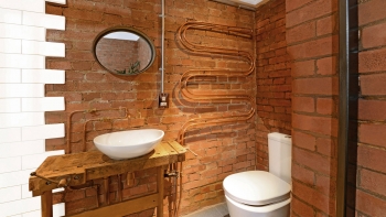 Photo Video Studio Hire London - Modern Loft Style Apartment - Bathroom