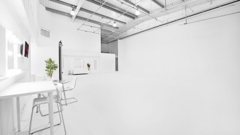 Large White Infinity Cove Video Film Production Studio London