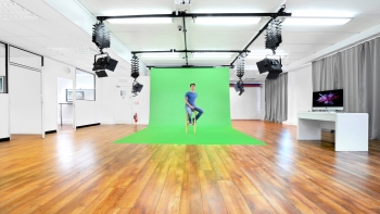 Green Screen Video Film Studio Space Hire - London Canary Wharf