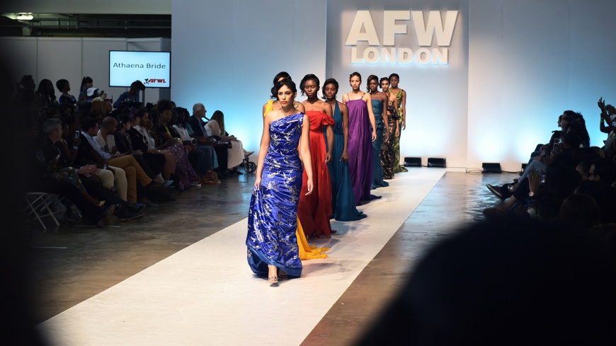 Athaena Bride AFW London 2015 Event Video Production